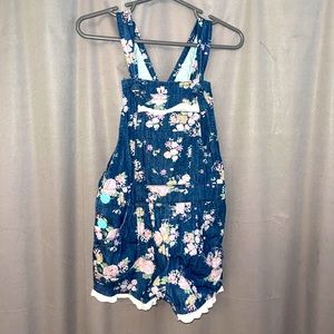 Matilda Jane Jean overall shorts